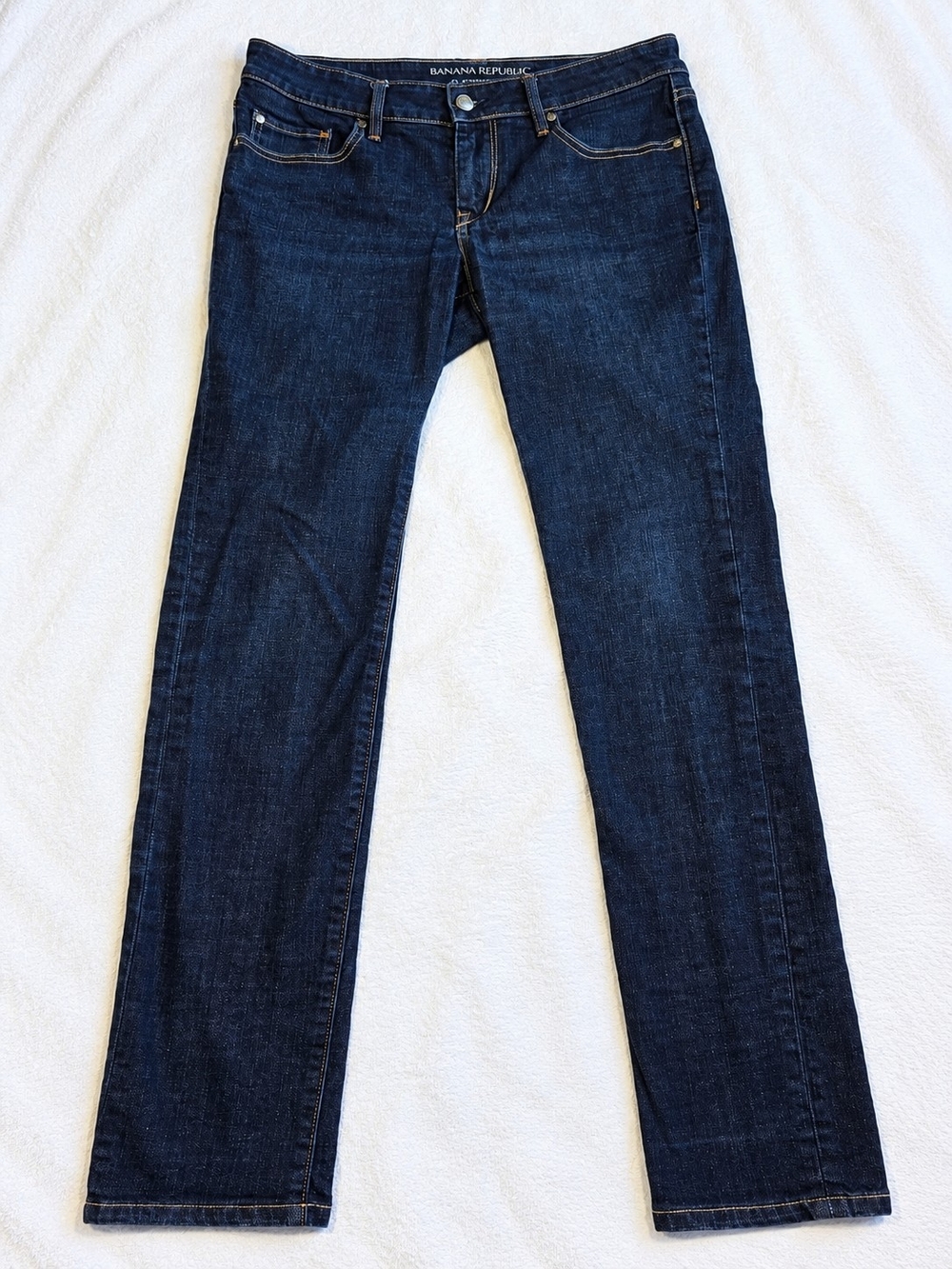 Banana Republic Classic Skinny Low Rise Dark Wash Jeans Size 4